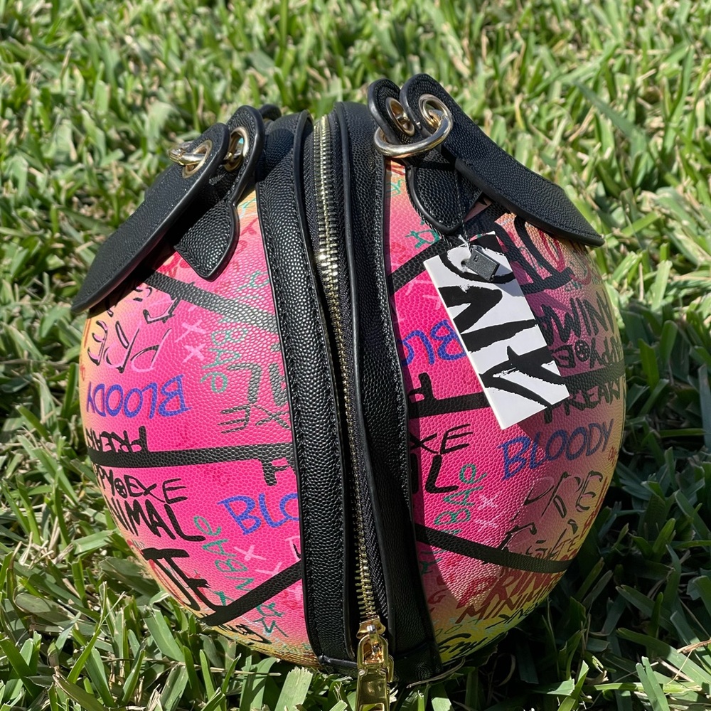 Brand new Y2k multi basketball purse